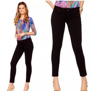 Lilly Pulitzer | Worth Black Skinny Jeans Sz 4